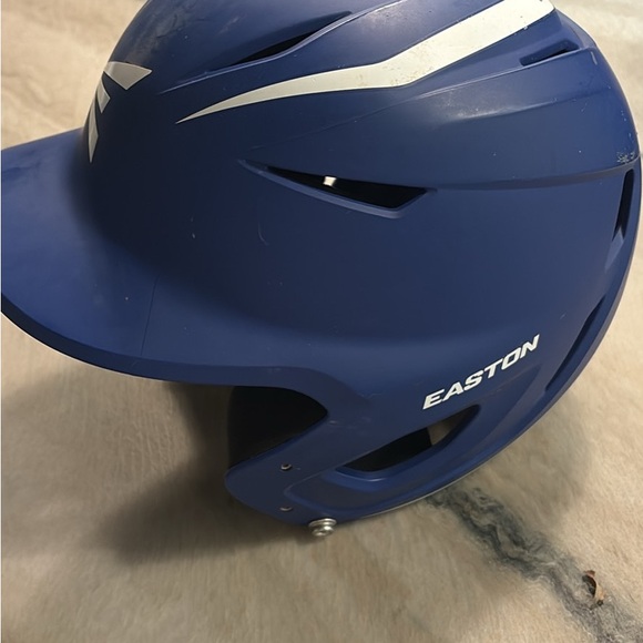 Youth Easton Elite X Blue Batting Helmet - Picture 2 of 4